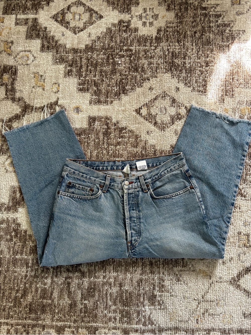 Vintage Lucky Brand Light Wash Straight Leg Jeans